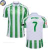 Real Betis ANTONY 7 Home Men Football Shirt 24/25 - Over View