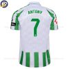 Real Betis ANTONY 7 Home Men Football Shirt 24/25 - Back View