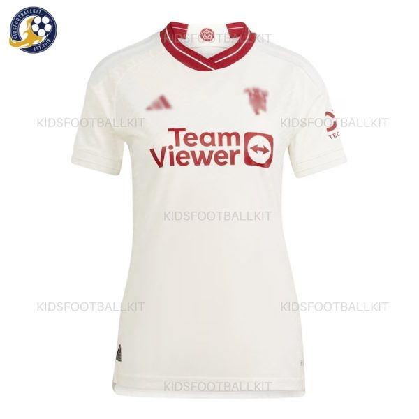 Manchester Utd Third Women Football Shirt - Front View