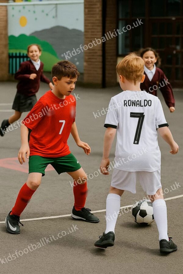 Ronaldo 7 Christmas Football Kits Gift Bundle - AI GEN VER 10