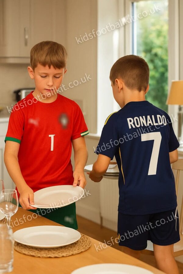 Ronaldo 7 Christmas Football Kits Gift Bundle - AI GEN VER 9