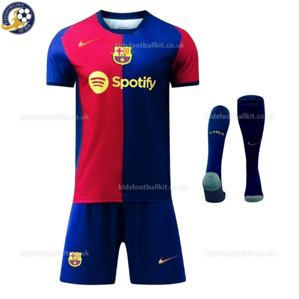 Barcelona FC Home Birthday Football Kits Gift Pack