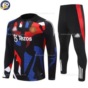 Manchester Utd Men Training Football Tracksuit 24/25 - Camouflage - Front View