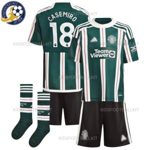 Manchester Utd Away Kids Casemiro 18