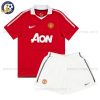 Manchester Utd Home Kids Football Kit 10/11