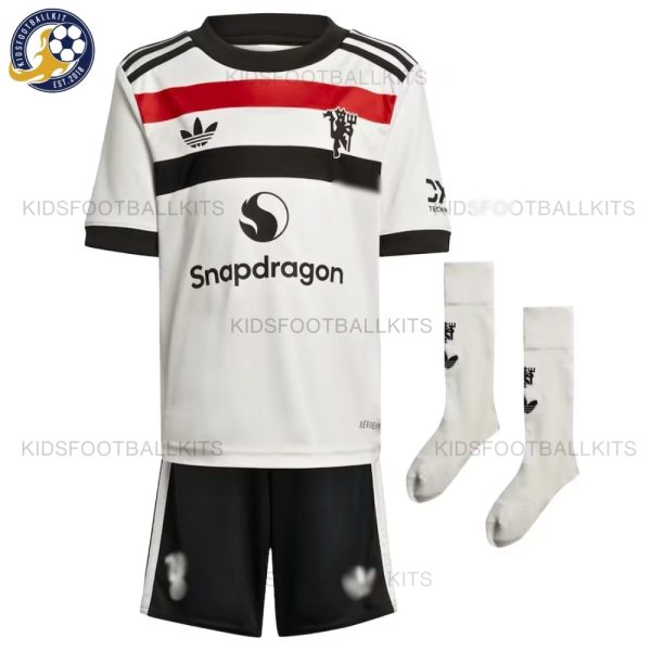 Manchester Utd Third Kids Kit 2024/25 - Front View