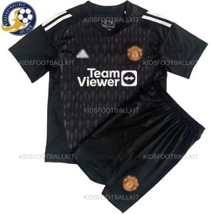 Manchester Utd Goalkeeper Third Kids Football Kit