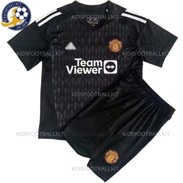 Manchester Utd Goalkeeper Third Kids Football Kit
