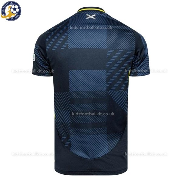 Scotland Home Men Football Shirt 2024 - back view