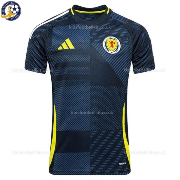 Scotland Home Men Football Shirt 2024 - front view