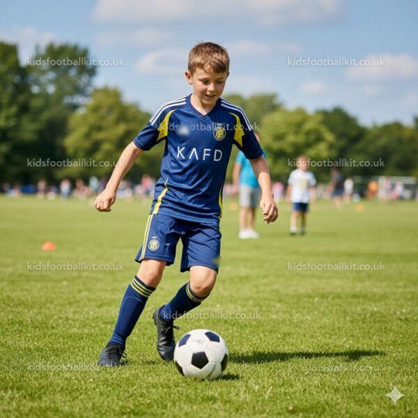 Al Nassr Away Kids Football Kit 24/25 - AI GEN