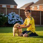 Al Nassr RONALDO 7 Home Kids Football Kit 2025/26 - AI GEN