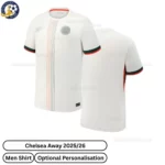 Chelsea Away Men Football Shirt 25_26-over view - blur