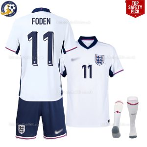 England Home Junior Kit 2024 FODEN 11