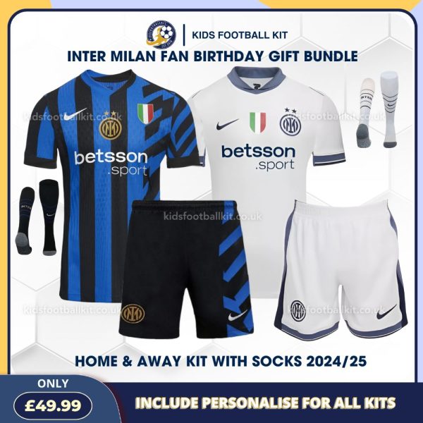 Inter Milan FC Birthday Football Kits Gift Pack - Overview