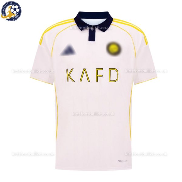 Al Nassr RONALDO 7 Third Kids Football Kit 2025/26 - Shirt View