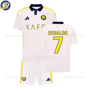 Al Nassr RONALDO 7 Third Kids Football Kit 2025/26 - Over View