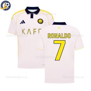 Al Nassr RONALDO 7 Third Men Football Shirt 2025/26 - Over View