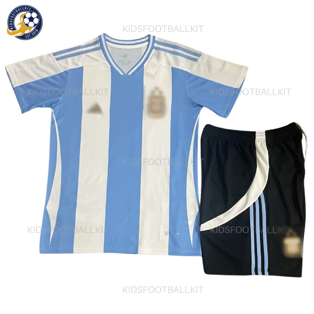 Argentina Home Kids Football Kit 2024/25 (No Socks)