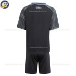 Aston Villa Away Kids Football Kit 2025/26 - Back View