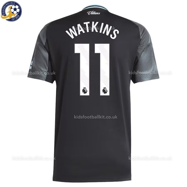 Aston Villa 25/26 WATKINS 11 Away Men Football Shirt - Back View