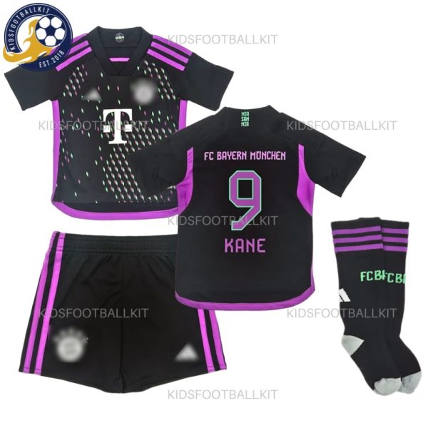Bayern Munich Vardy 9 Away Kids Football Kit 23_24
