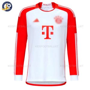 Bayern Munich Home Men Shirt 23/24 Long Sleeve
