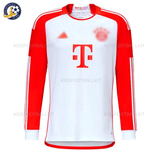 Bayern Munich Home Men Shirt 23/24 Long Sleeve