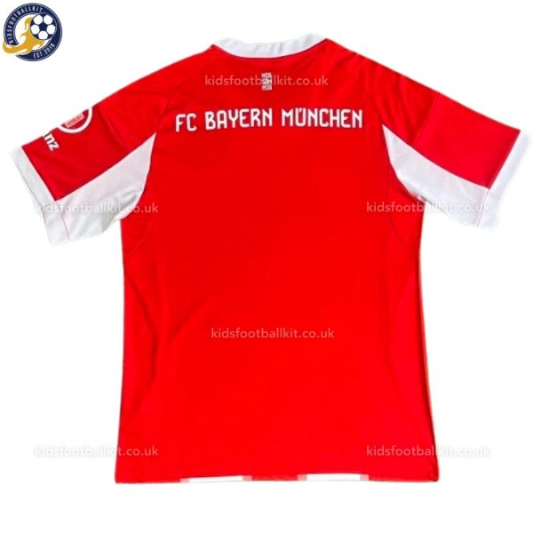 Bayern Munich Home Men Football Shirt 25/26 - Back View