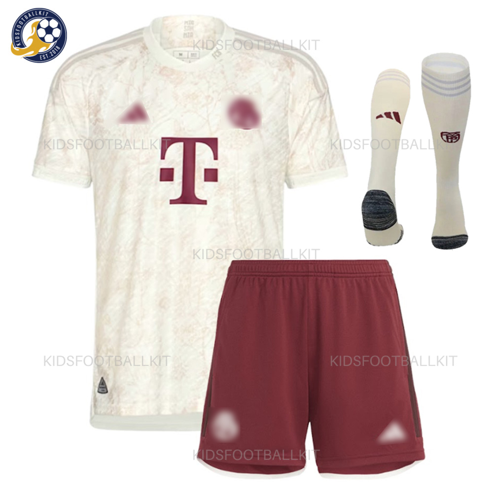 Bayern Munich Third for Men and Kids Football Kit 2023/24 (With Socks)