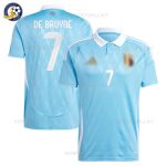 Belgium Away Men Shirt 2024 DE BRUYNE 7 - Overview