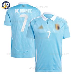 Belgium Away Men Shirt 2024 DE BRUYNE 7 - Overview