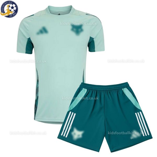 Cruzeiro Pre Match Kids Football Kit 2025/26 - Front View