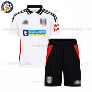 Fulham Utd Home Kids Football Kit 2024/25 - Front View