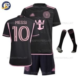 Inter Miami Away Kid Kit 2024-25-2 Messi 10