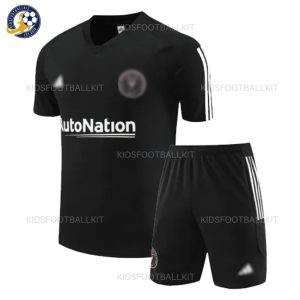 Inter Miami Black Training Kids Football Kit