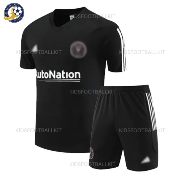 Inter Miami Black Training Kids Football Kit