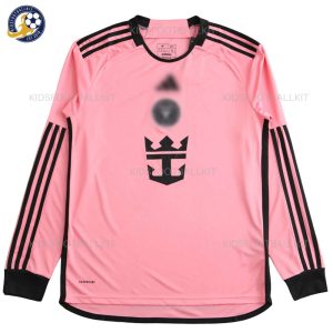Inter Miami Home Men Shirt 2024/25 Long Sleeve