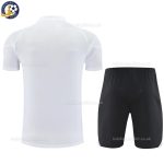 Inter Miami 25/26 White Training Kids Football Kit - Back View