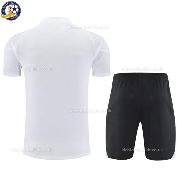 Inter Miami 25/26 White Training Kids Football Kit - Back View