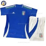 Italy Home Kids Football Kit 2024/25