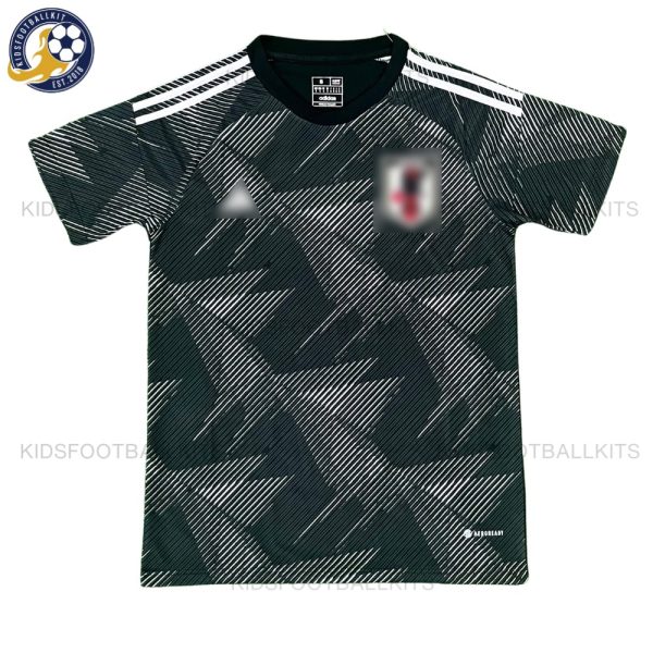 Japan Black Special Edition Men Football Shirt - Front View