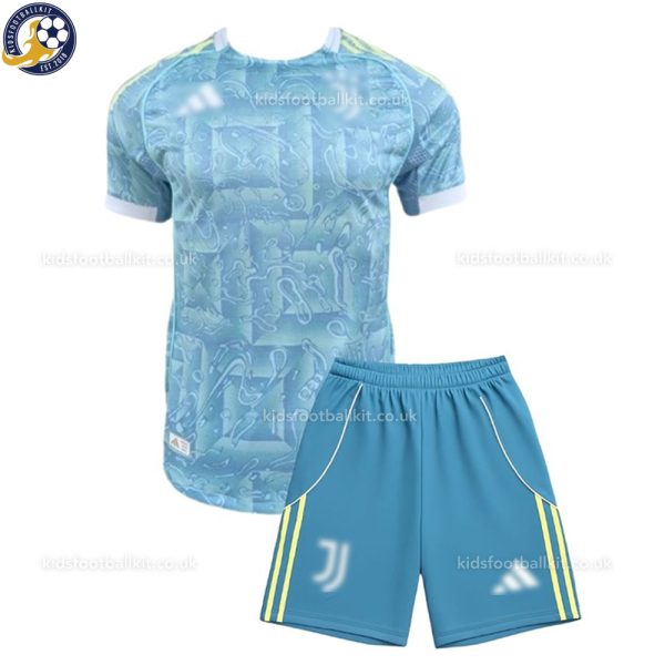 Juventus Away Kids Football Kit 2025/26 (No Socks)