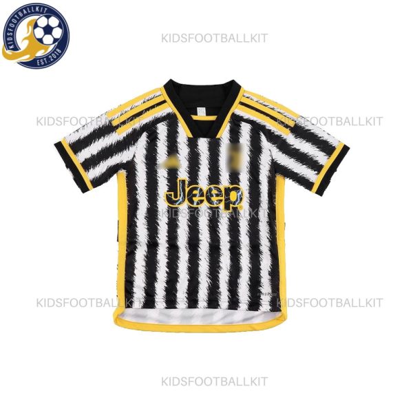 Juventus Home Kids Football Kit - Shirt View