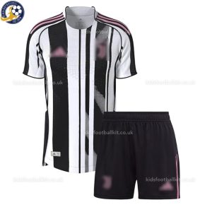Juventus Home Kids Football Kit 2025/26 - Front View