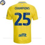 Leeds Utd Champions 25 Away Men Football Shirt 2024/25 - Back View