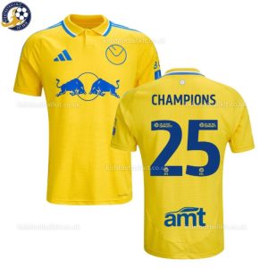 Leeds Utd Champions 25 Away Men Football Shirt 2024/25 - Over View