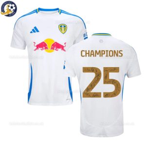 Leeds Utd Signature Champions 25 Home Men Football Shirt 2024/25 - Over View