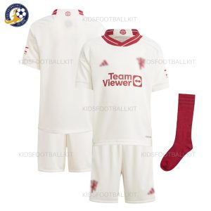 Manchester Utd Third Kids Football Kit - Overview