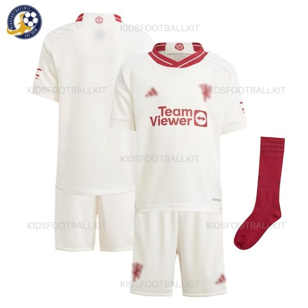 Manchester Utd Third Kids Football Kit - Overview